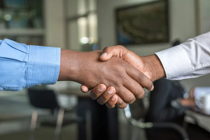 Company director and an accountant agreeing the assurance engagement for the financial year